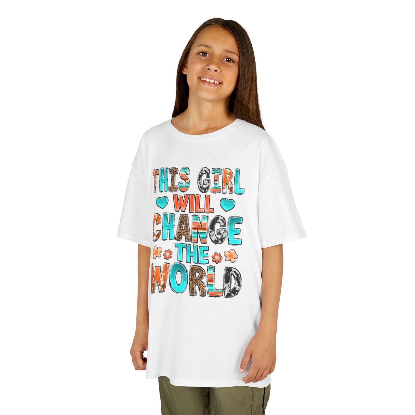 This Girl Will Change The World Kids Tee