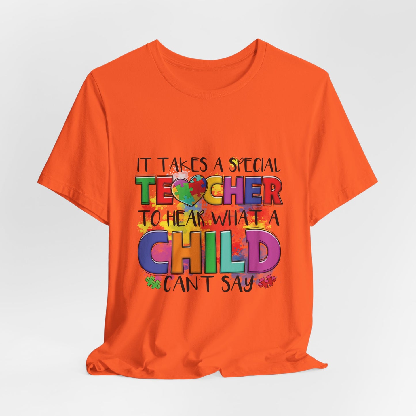 Autism Teacher Tee