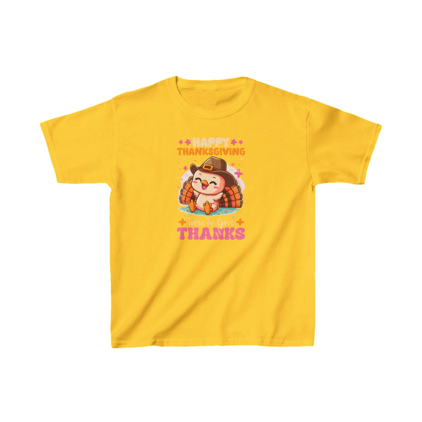 Time To Give Thanks Kids Tee